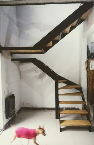 Escalera Hierro Metal Madera | D I S E Ñ O | - Simplestuff