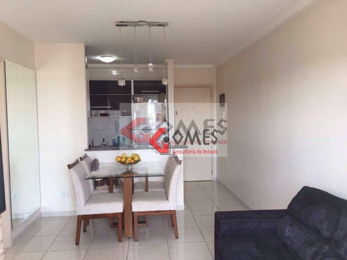 Apartamento Com 2 Dormitórios À Venda, 48 M² Por R$ 265.000,00 - Vila Gonçalves - São Bernardo Do Campo/sp - Ap2069