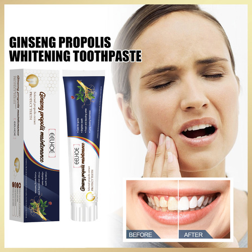 Clareamento De Própolis De Ginseng Como Dor Dentária, Dentes