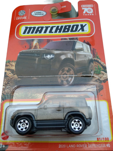 Camioneta Colección Matchbox 2020 Land Rover Defender 90 