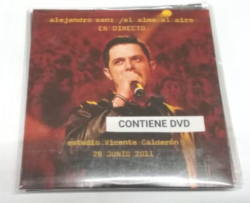 Alejandro Sanz - El Alma Al Aire - En Directo Dvd / Kktus