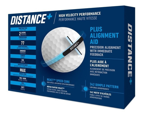 Imagen 4 de 8 de Kaddygolf Pelota Golf Taylormade Distance+ Promo 3x2 Docenas