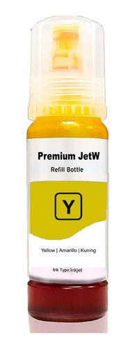 1x Tinta Para Brother Btd60 Bt5001 T710w T720dw T820dw Tinta Yellow