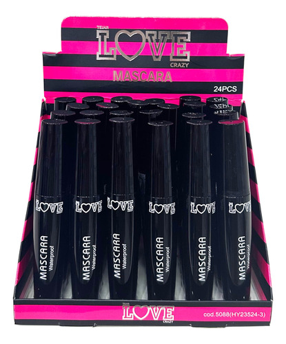 Mascara De Pestañas Waterproof (caja X24)