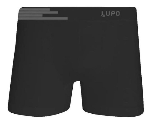 Imagem 7 de 8 de Kit 10 Cueca Box Boxer Lupo Sem Costura Microfibra Basic 436