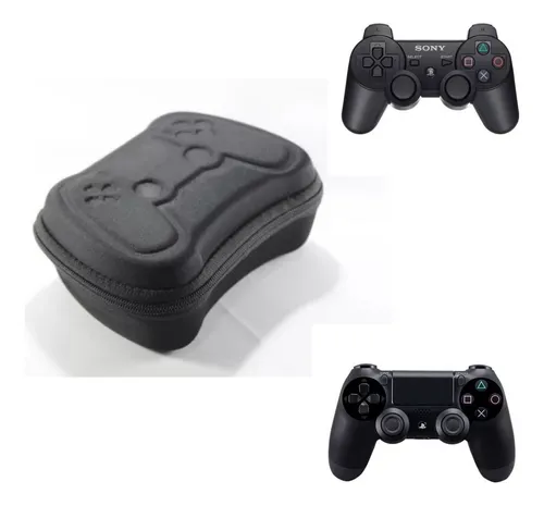 Case Estojo Protetor Para Controle Ps3 Ps4 Dualshock Preto