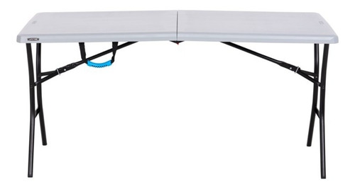 Imagen 2 de 3 de Mesa Plegable Multiuso 5pies Lifetime Gris Usa Moderna 1.53m