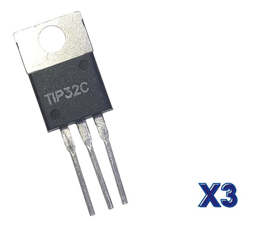 Kit 3 Transistor Pnp  Tip32c 100v 3a O Nte292