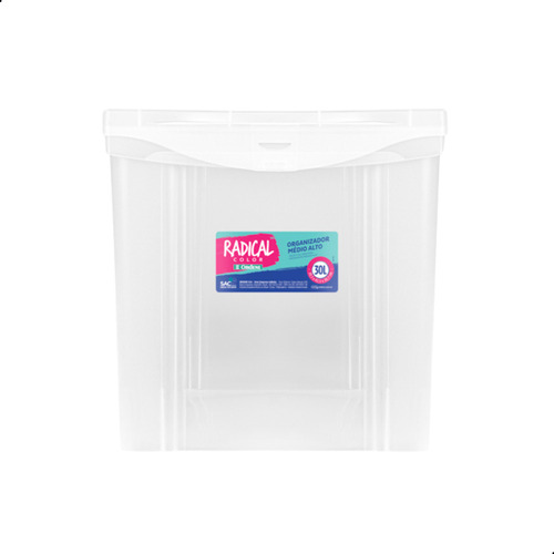 Kit Organizador 30l Transparente Ordene 3un