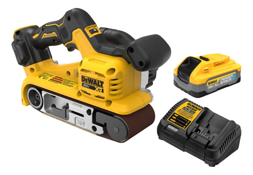 Lijadora Banda Dewalt Dcw220+ Bateria Powerstack 5ah