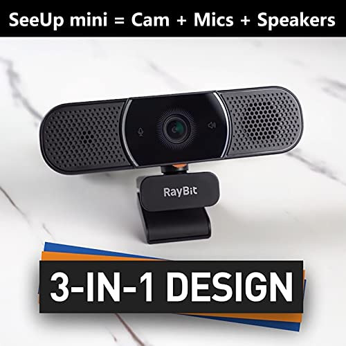 Cámara Web 3 En 1 - Cámara Web Usb C De 2k Hd Con Micrófono