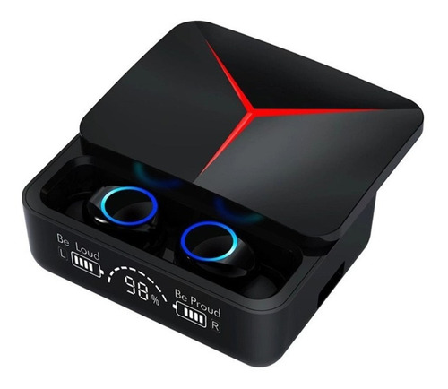 Audífonos Alien Pods Red Giant M90 Pro Tws Gamer Power Bank