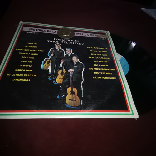 Los Mejores Trios Del Mundo Vol.l  Lp Vinil Orfeon 1979 