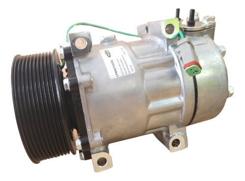 Compressor Ar 7h15 Caminhão (scania) 8275 8295 Polia 10pk