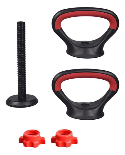 Accesorio De Peso Kettle, Agarre De Mango De Barra Y Tuerca