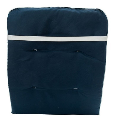 Imagen 3 de 5 de Cojín Colchoneta Para Reposera Azul 190x58cm Piscina Terraza