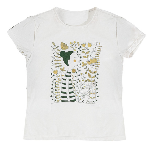 Blusa Infantil Blanco Mp 96551