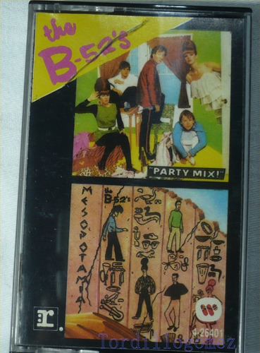 Casete B-52 Party Mix 1981