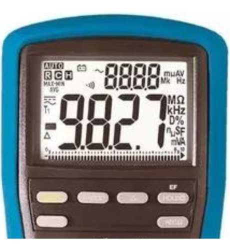 Multímetro Digital Portátil Et-2517a Minipa