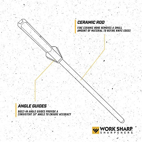 Varilla De Afilado Cerámica Para Cocina Work Sharp