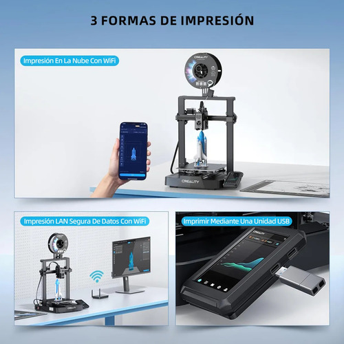 Impresora 3d Creality Ender-3 V3 Ke Con Auto-level,300°c Max