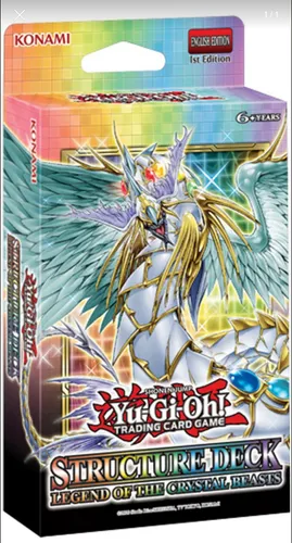 comprar Yugioh Legend Of The Crystal Beasts Structure Deck