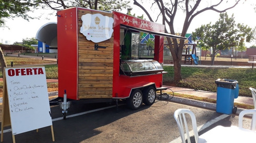 Trailer Comercial Alimentício 02 Eixos