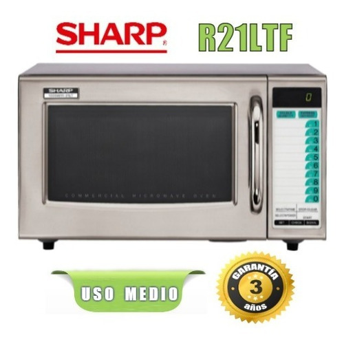 Horno De Microondas Industrial Marca Sharp Modelo R21ltf