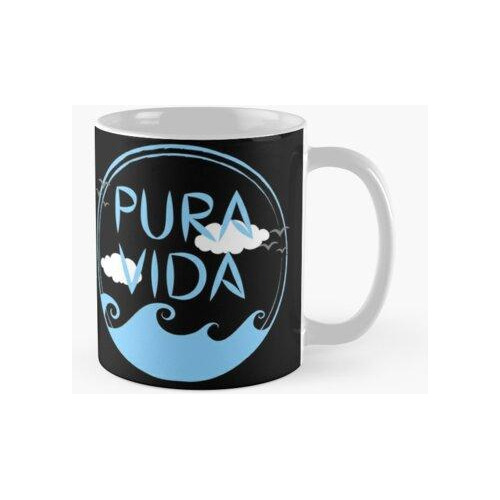 Taza Pura Vida Ocean Waves Calidad Premium