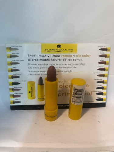 Hair & Raíz Cubre Canas Lápiz Stick Rubio Cobrizo 4 Ml Rubio Cobrizo