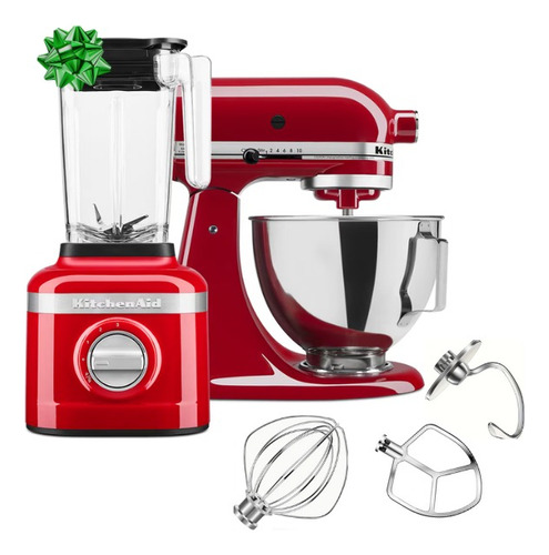 Batidora De Pedestal Kitchenaid 4.2l + Licuadora 1.4l Combo