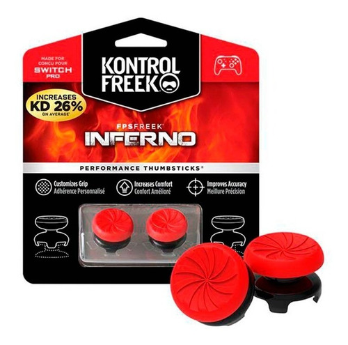 Extensor De Analogico Kontrol Freek Switch Inferno -vermelho Cor Vermelho