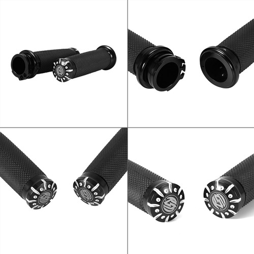 Empuñaduras Para Moto Le Bar Cruiser Chopper De 1 Pulgada, C