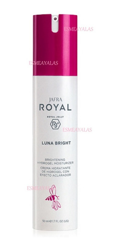 Jafra Royal Luna Bright Crema Hidratante Hidrogel Aclarador 