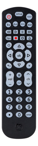 Ge Home Electrical Ge 6-device Backlit Universal Remote Cont