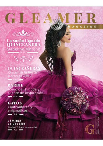Gleamer Magazine (edición Agosto 2023): La Revista Que Te 