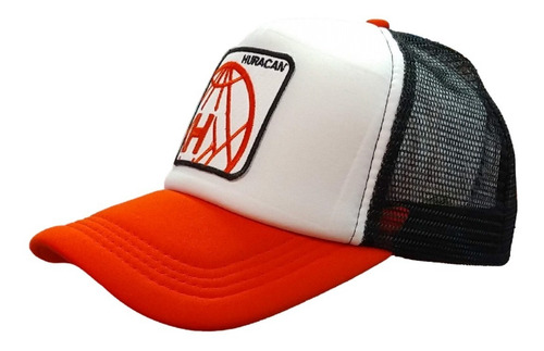 Imagen 5 de 8 de Gorra Trucker Globo 2 Bordado Huracán Tricolor