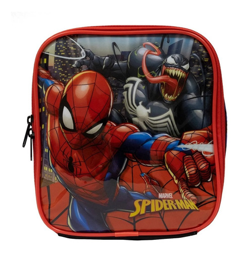 Lancheira Térmica Infantil Escolar Homem Aranha Spider Man