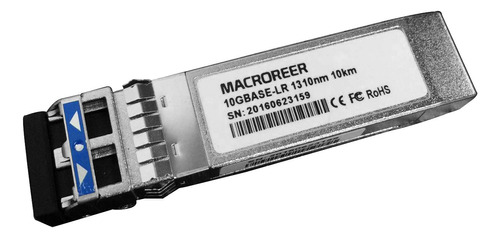Macroreer 10 Gigabit Sfp + Modulo Transceptor Fibra Optica