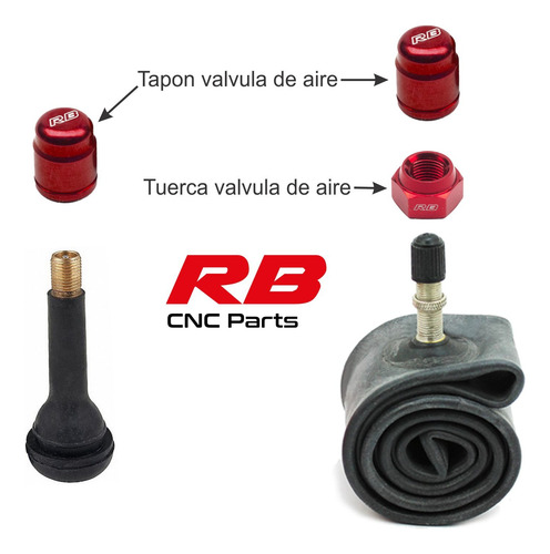 Tapón Tapitas Valvula De Aire Rb Moto Honda Yamaha