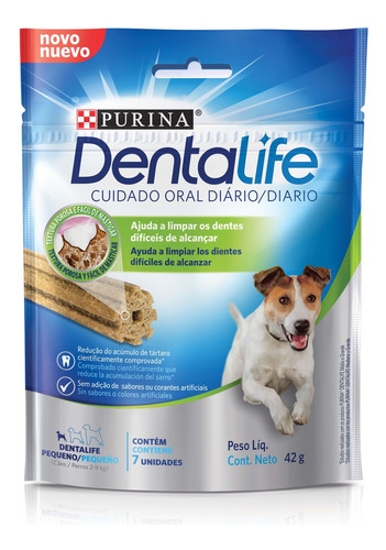 Petisco Purina Dentalife Cães Raças Pequenas 42g