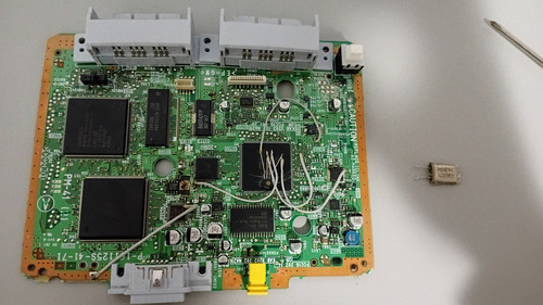 Ps1 Slim Sucata + Fonte Original Branco (Usado)