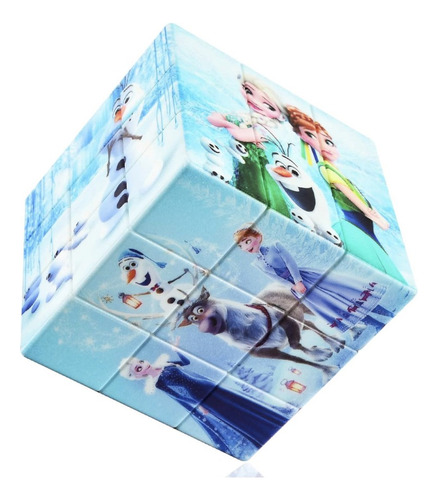 Cubo Rubik Didáctico 3x3 Frozen  Aventurera