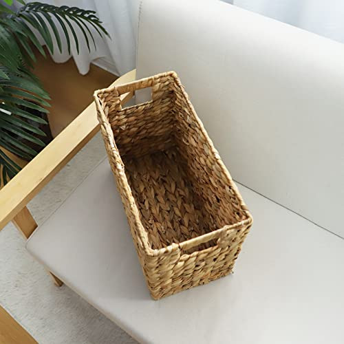 Cesta De Almacenamiento De Jacinto De Agua Con Asas