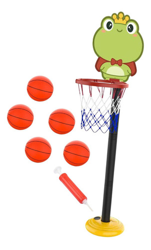 Juego De Aro De Baloncesto Para Niños, Cesta De Verde