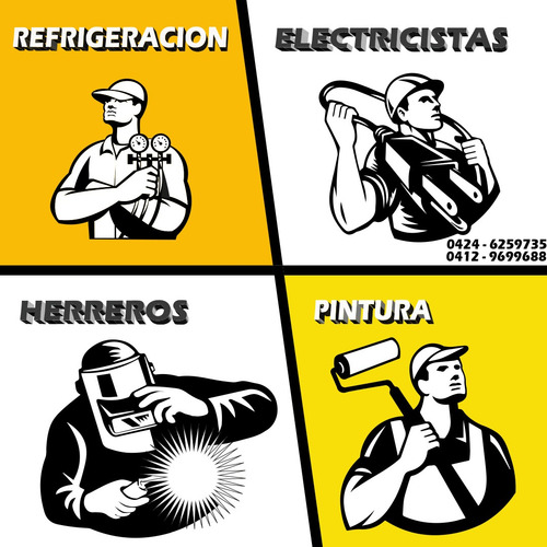 Imagen 2 de 3 de Tecnico Refrigeracion, Electricista, Herrero, Cocinas
