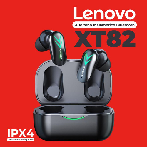Audífonos Inalámbricos Lenovo Xt82 Bluetooth Recargables