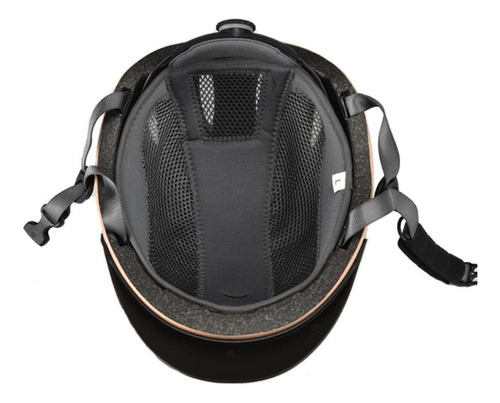 Casco De Equitación Para Niños Montando Caballo Todo Negro