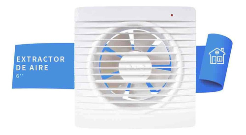 Extractor De Aire Para Interiores Iusa 20 W 6 Pulgadas