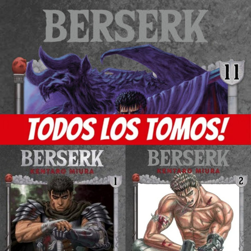 Imagen 1 de 7 de Berserk - Manga - Panini Seinen Kentaro Miura